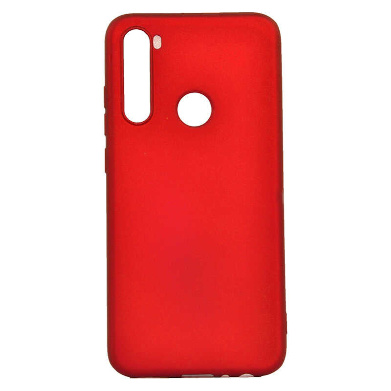Xiaomi Redmi Note 8 Kılıf Zore Premier Silikon Kapak Kırmızı