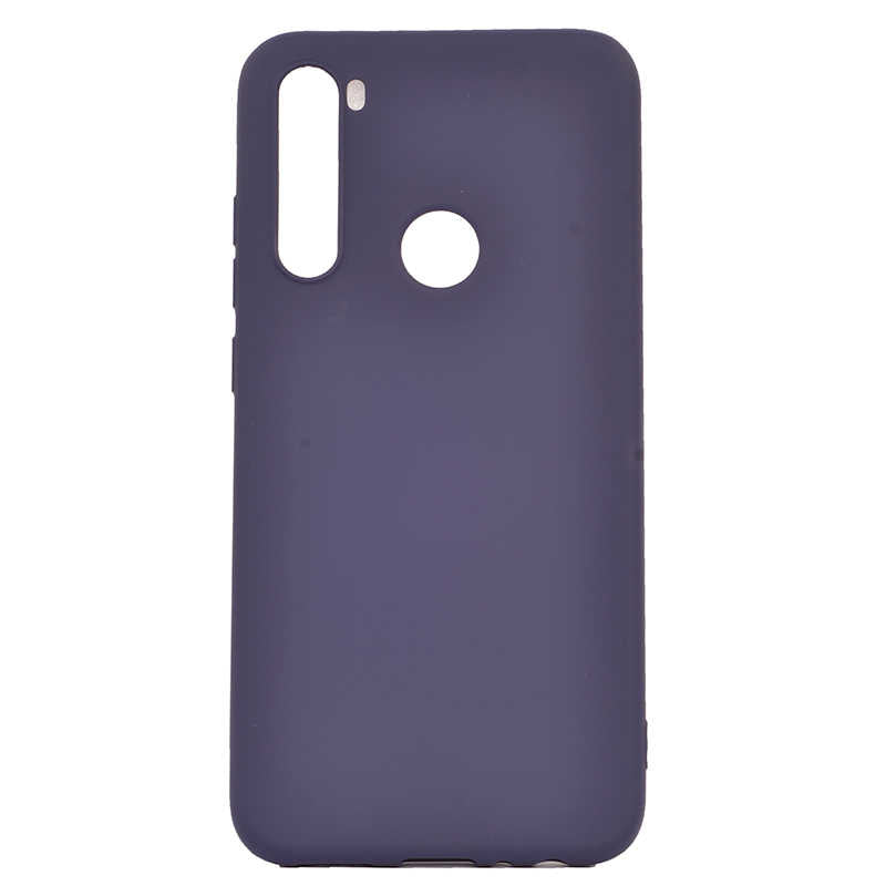Xiaomi Redmi Note 8 Kılıf Zore Premier Silikon Kapak Lacivert