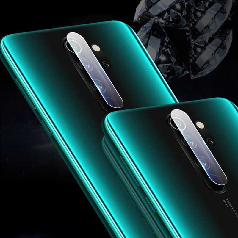 Xiaomi Redmi Note 8 Pro Zore Kamera Lens Koruyucu Cam Filmi Renksiz