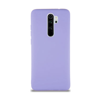Xiaomi Redmi Note 8 Pro Kılıf Zore Biye Silikon Lila