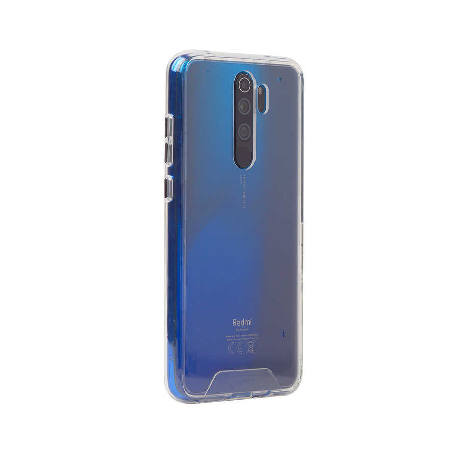Xiaomi Redmi Note 8 Pro Kılıf Zore Gard Silikon Renksiz