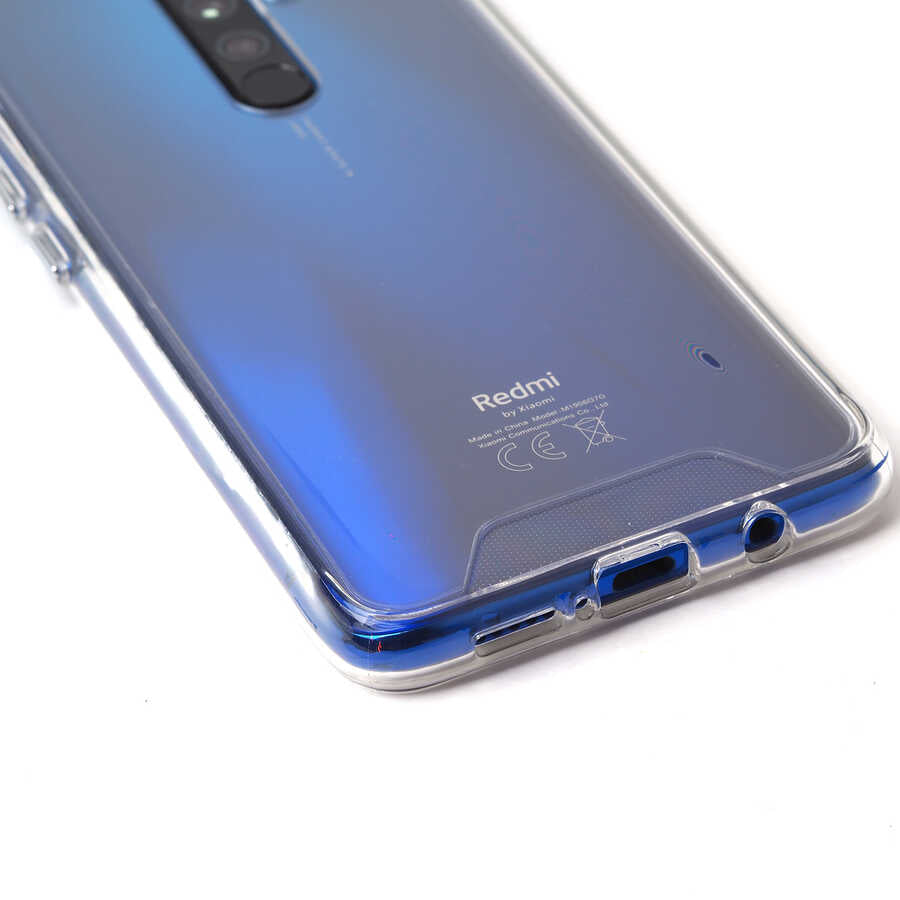 Xiaomi Redmi Note 8 Pro Kılıf Zore Gard Silikon Renksiz