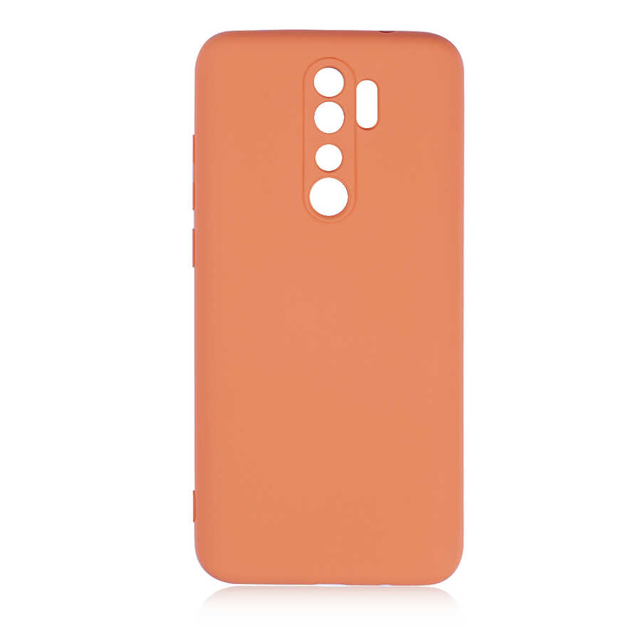 Xiaomi Redmi Note 8 Pro Kılıf Zore Mara Lansman Kapak Turuncu