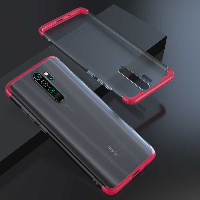 Xiaomi Redmi Note 8 Pro Kılıf Zore Nili Kapak Kırmızı