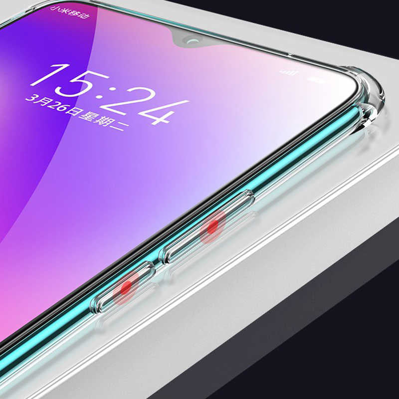 Xiaomi Redmi Note 8 Pro Kılıf Zore Nitro Anti Shock Silikon Renksiz