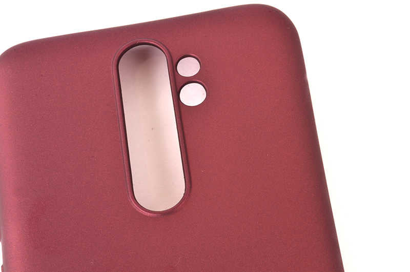 Xiaomi Redmi Note 8 Pro Kılıf Zore Premier Silikon Kapak Mürdüm