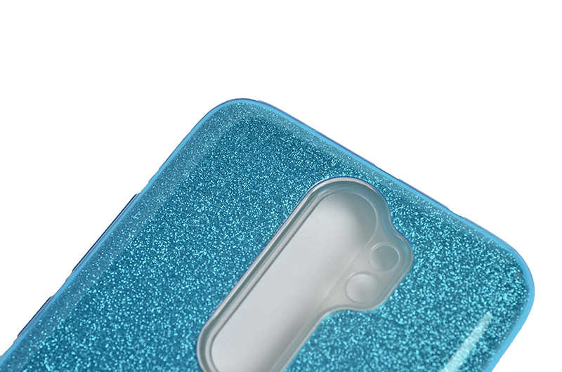 Xiaomi Redmi Note 8 Pro Kılıf Zore Shining Silikon Siyah