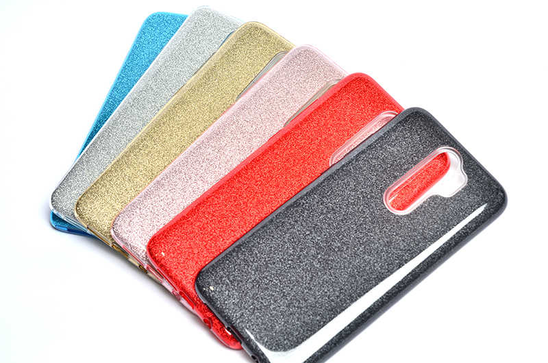 Xiaomi Redmi Note 8 Pro Kılıf Zore Shining Silikon Gold