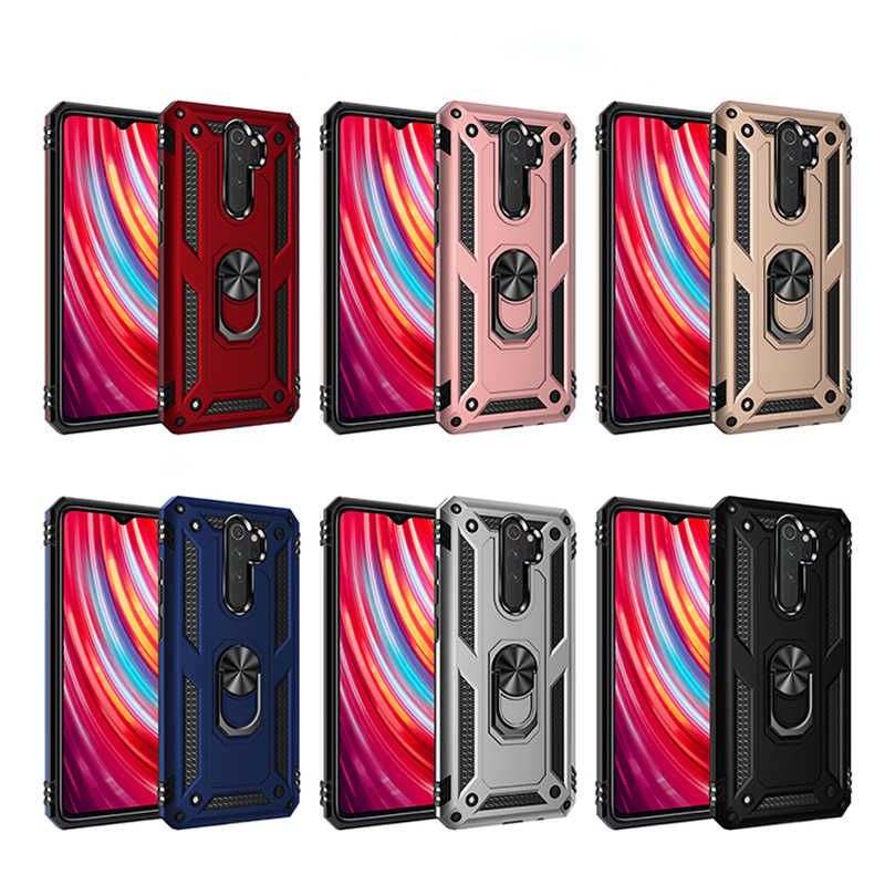 Xiaomi Redmi Note 8 Pro Kılıf Zore Vega Kapak Mavi