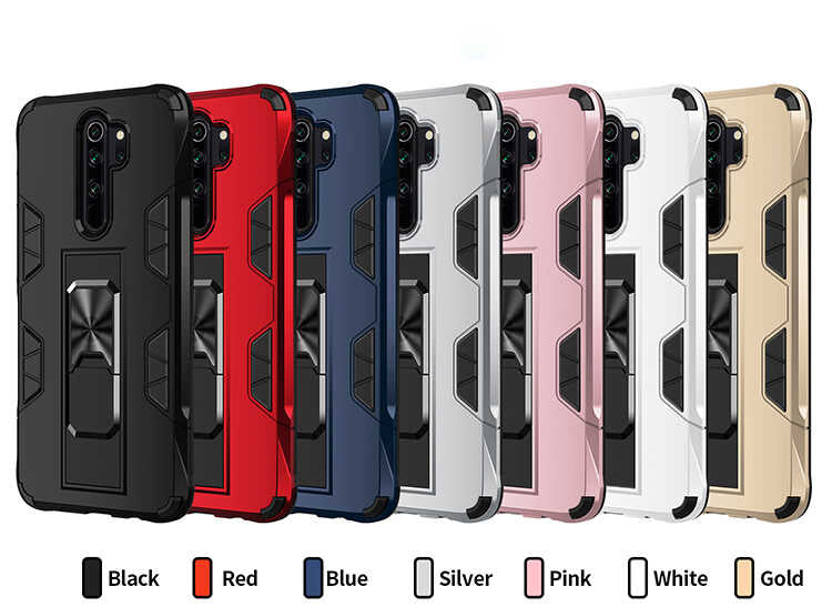 Xiaomi Redmi Note 8 Pro Kılıf Zore Volve Kapak Lacivert