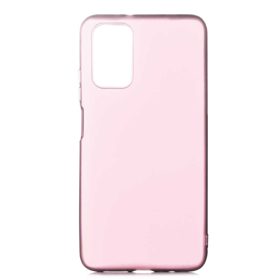 Xiaomi Redmi Note 9 4G Kılıf Zore Premier Silikon Kapak Rose Gold