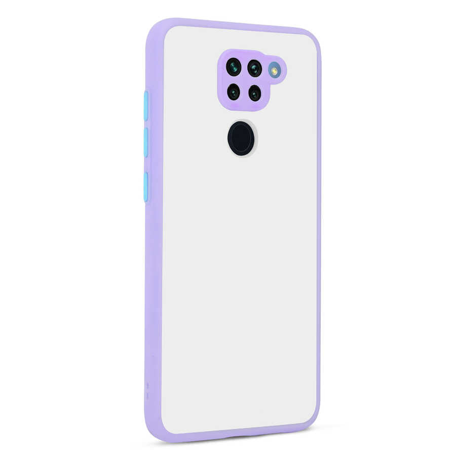 Xiaomi Redmi Note 9 Kılıf Zore Hux Kapak Kırmızı