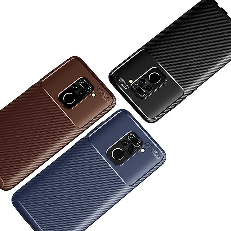 Xiaomi Redmi Note 9 Kılıf Zore Negro Silikon Kapak Siyah