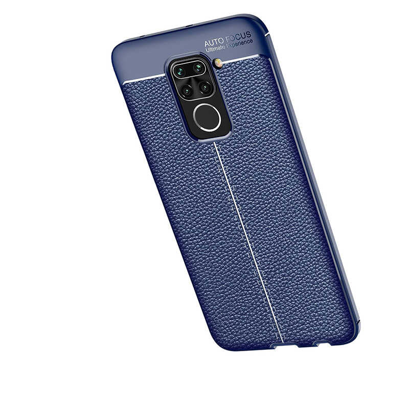 Xiaomi Redmi Note 9 Kılıf Zore Niss Silikon Kapak Siyah