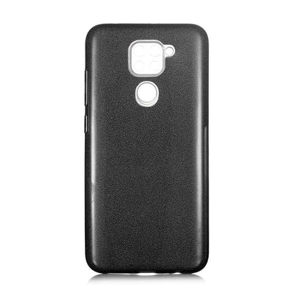 Xiaomi Redmi Note 9 Kılıf Zore Shining Silikon Siyah