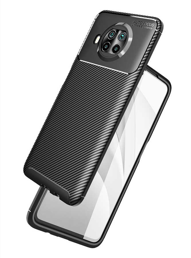 Xiaomi Redmi Note 9 Pro 5G Kılıf Zore Negro Silikon Kapak Lacivert
