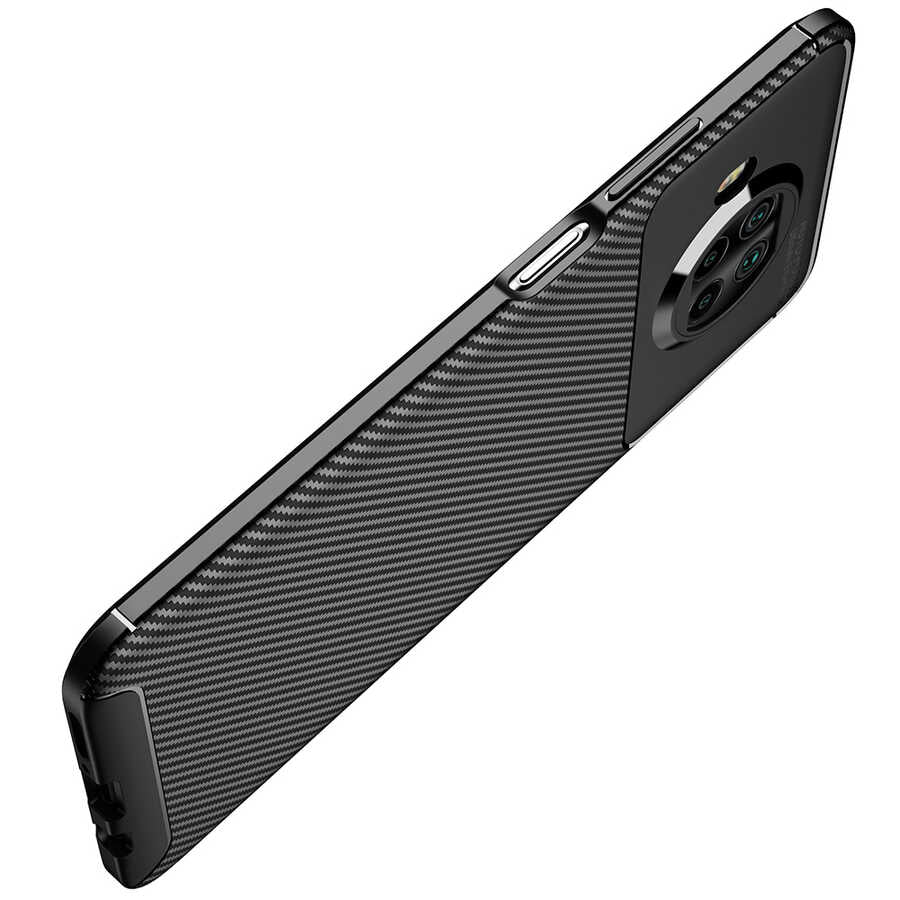 Xiaomi Redmi Note 9 Pro 5G Kılıf Zore Negro Silikon Kapak Lacivert