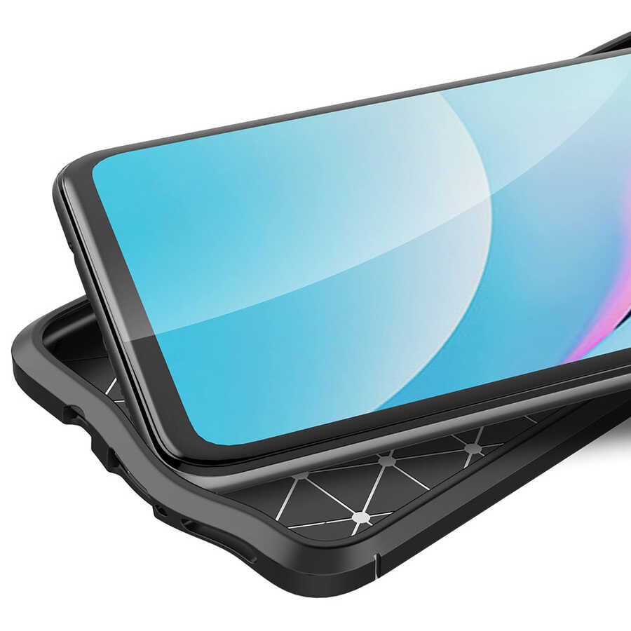 Xiaomi Redmi Note 9 Pro 5G Kılıf Zore Niss Silikon Kapak Lacivert