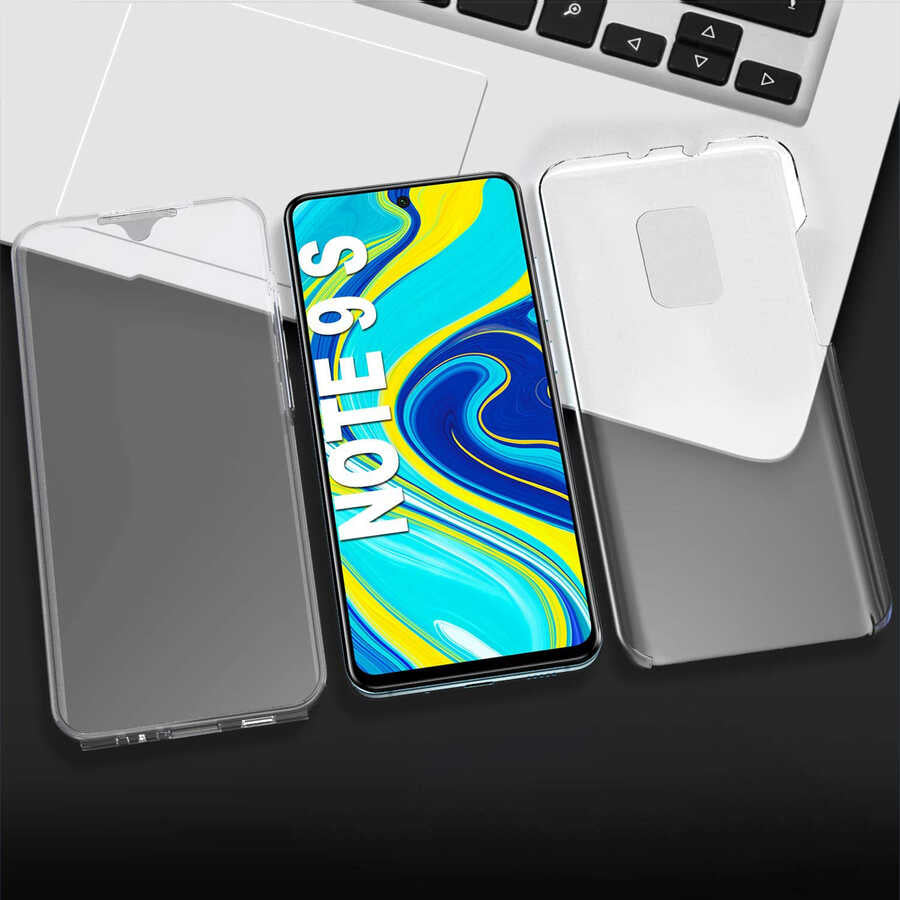 Xiaomi Redmi Note 9 Pro Kılıf Zore Enjoy Kapak Renksiz