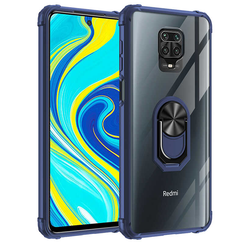 Xiaomi Redmi Note 9 Pro Kılıf Zore Mola Kapak Lacivert