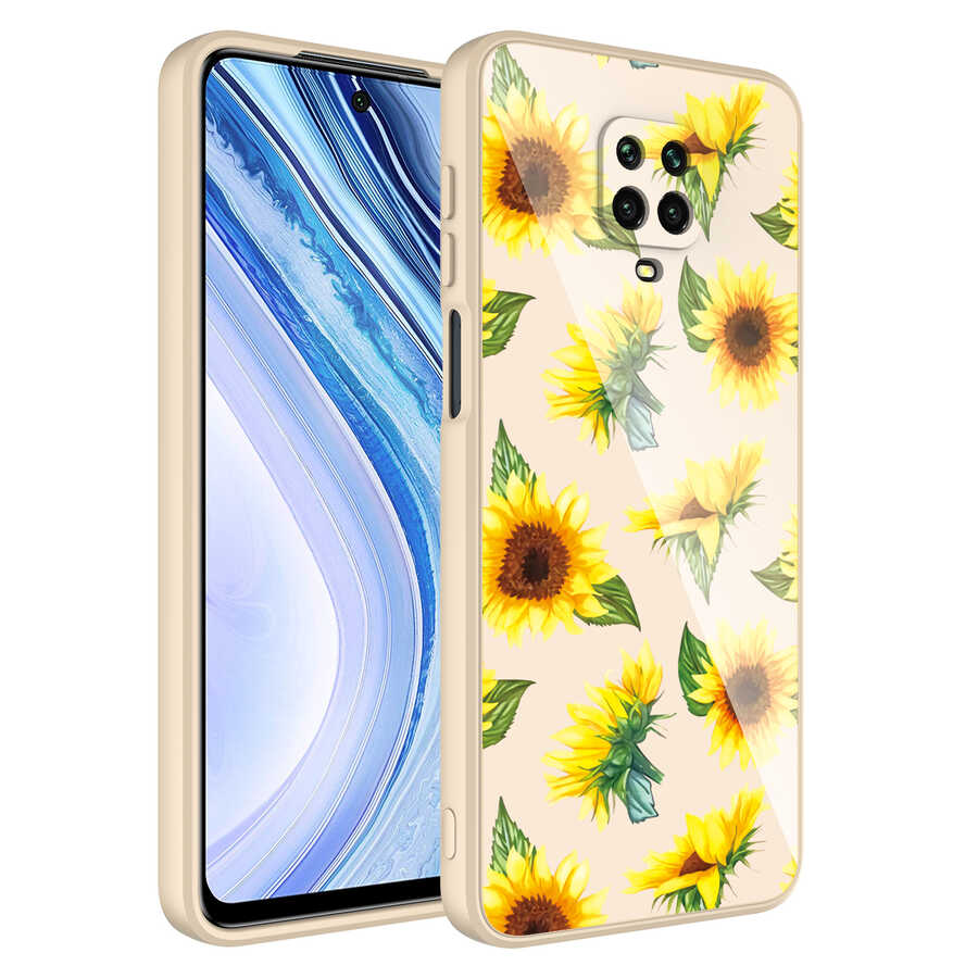 Xiaomi Redmi Note 9S Kılıf Kamera Korumalı Desenli Sert Silikon Zore Epoksi Kapak NO2