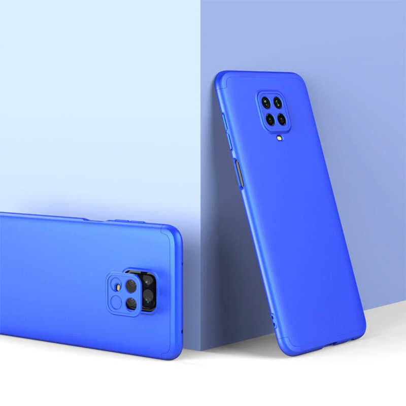 Xiaomi Redmi Note 9S Kılıf Zore Ays Kapak Mavi