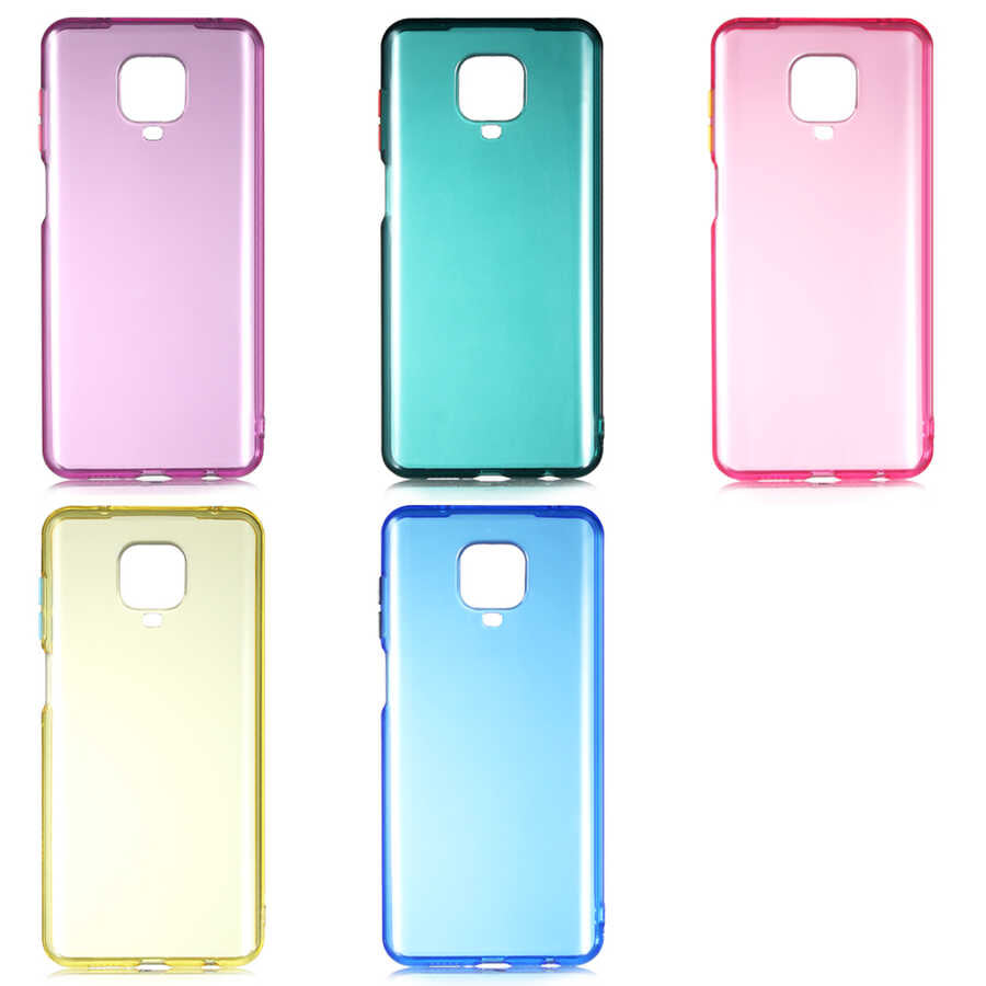 Xiaomi Redmi Note 9S Kılıf Zore Bistro Kapak Pembe