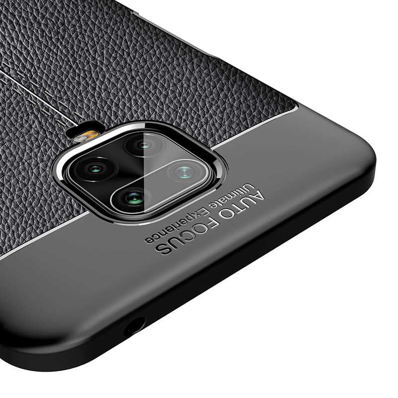 Xiaomi Redmi Note 9S Kılıf Zore Niss Silikon Kapak Lacivert