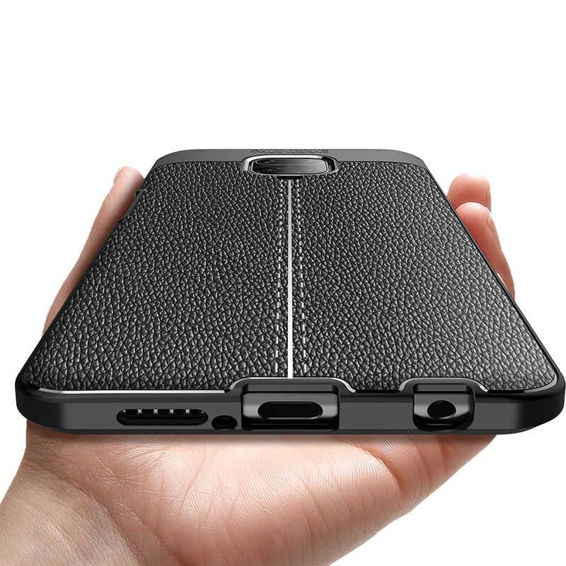 Xiaomi Redmi Note 9S Kılıf Zore Niss Silikon Kapak Lacivert