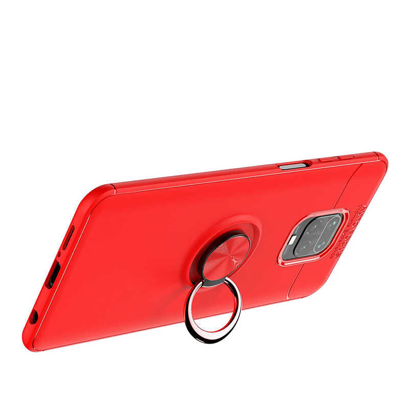 Xiaomi Redmi Note 9S Kılıf Zore Ravel Silikon Kapak Siyah