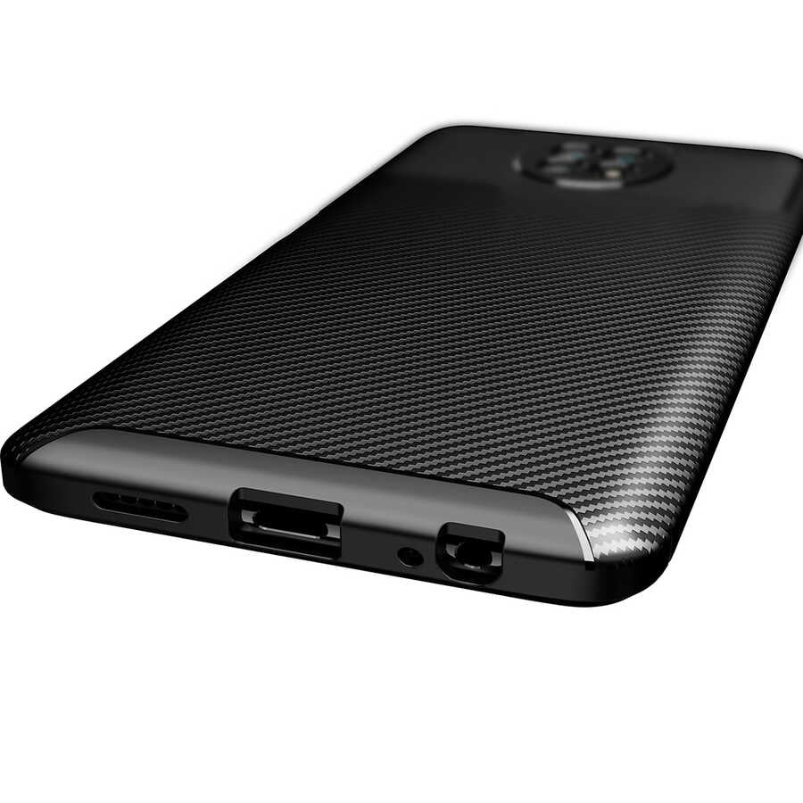Xiaomi Redmi Note 9T Kılıf Zore Negro Silikon Kapak Lacivert