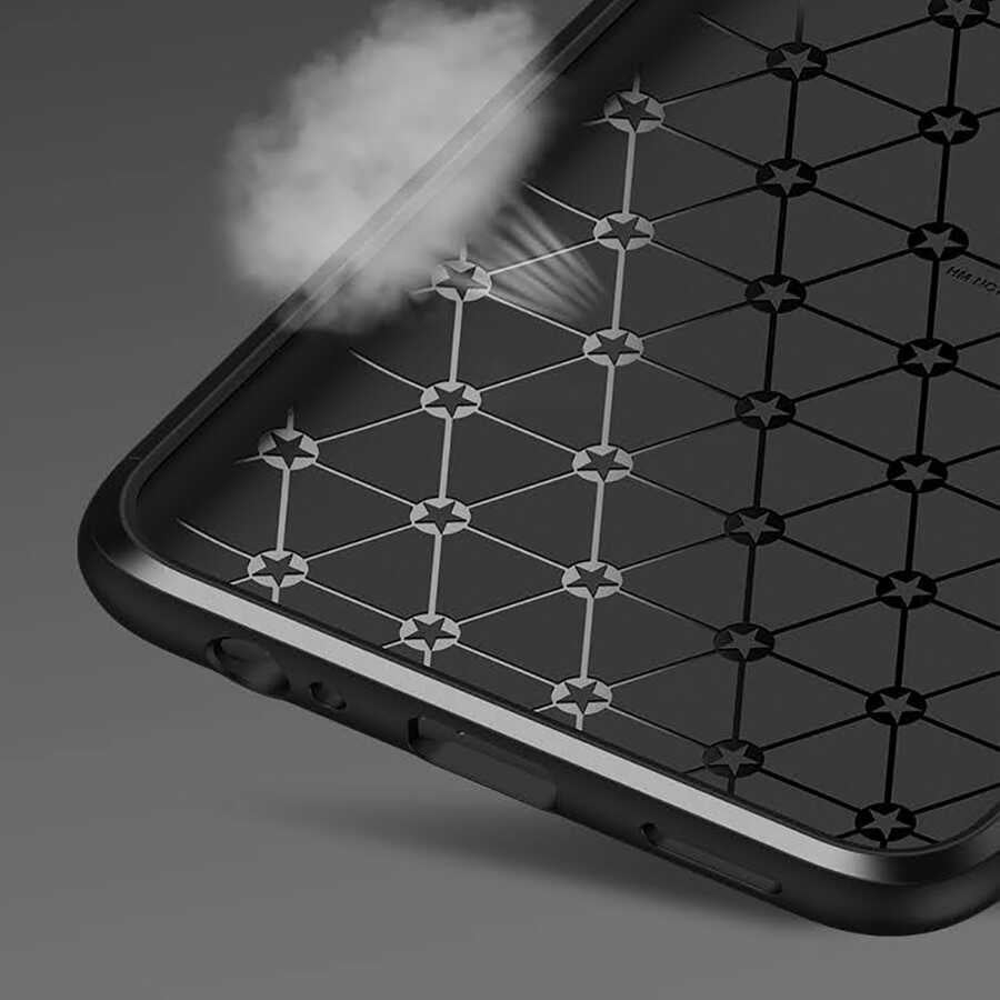 Xiaomi Redmi Note 9T Kılıf Zore Ravel Silikon Kapak Kırmızı