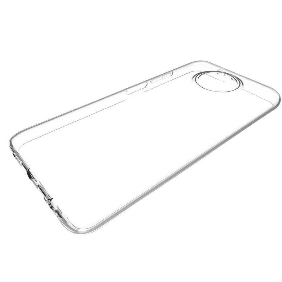 Xiaomi Redmi Note 9T Kılıf Zore Süper Silikon Kapak Renksiz
