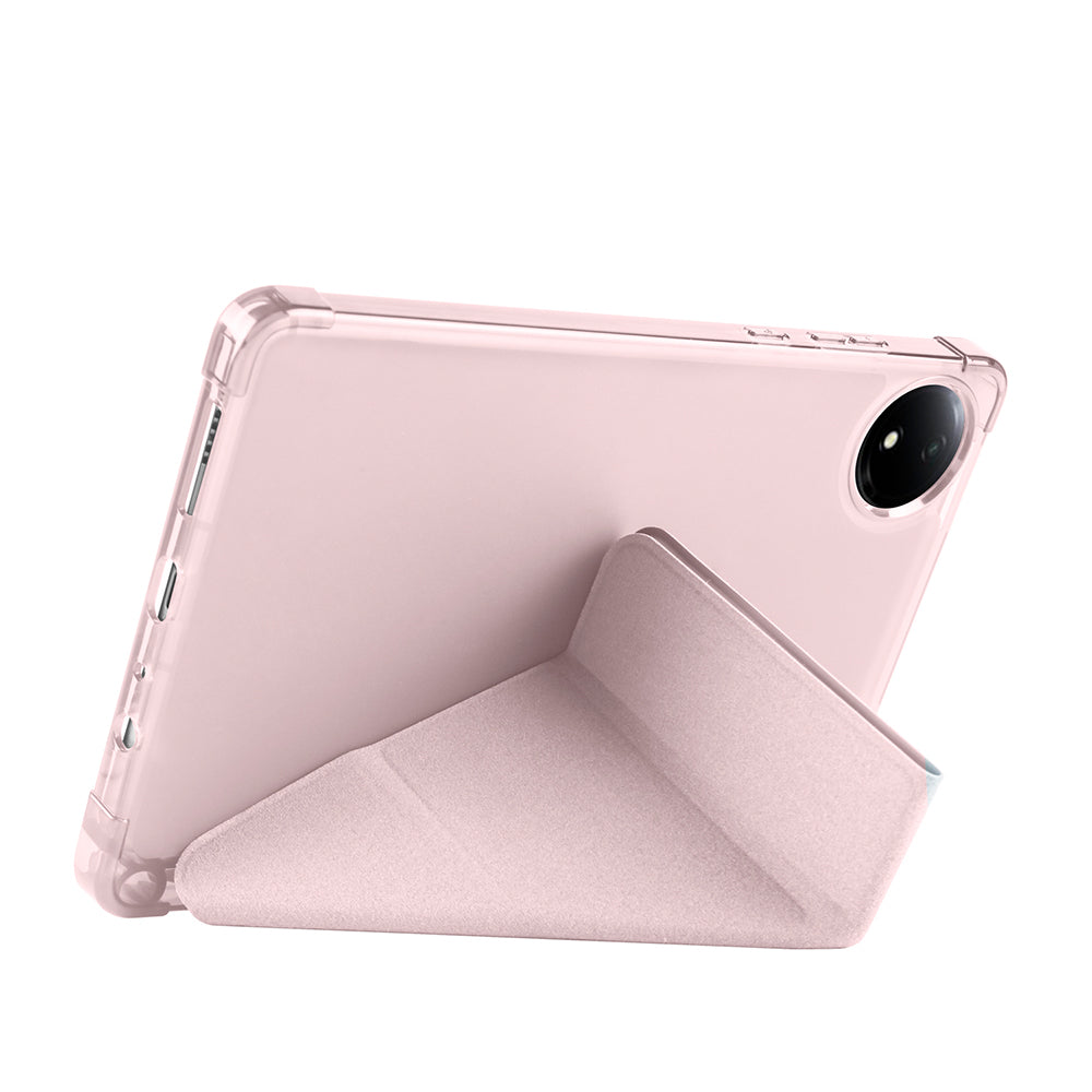 Xiaomi Redmi Pad SE 8.7 Kılıf Zore Tri Folding Kalem Bölmeli Standlı Kılıf Siyah