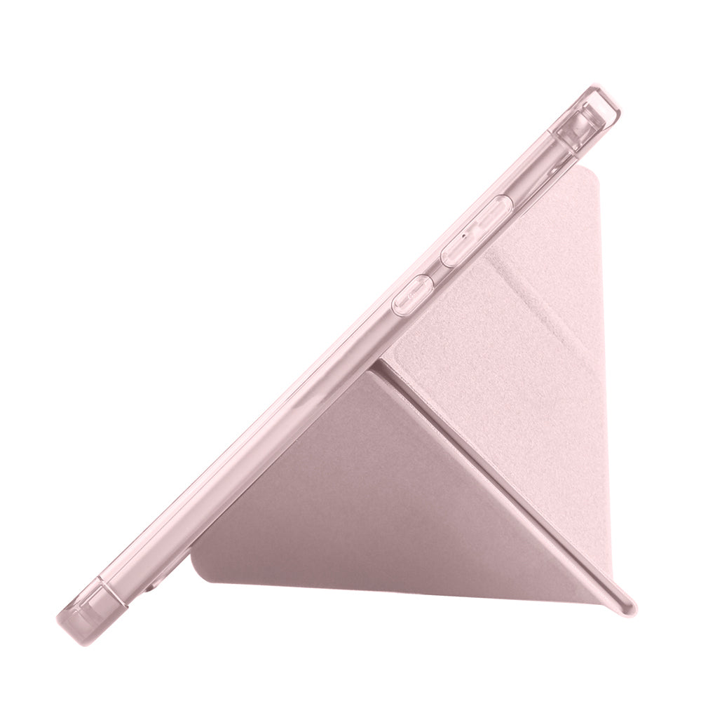 Xiaomi Redmi Pad SE 8.7 Kılıf Zore Tri Folding Kalem Bölmeli Standlı Kılıf Siyah