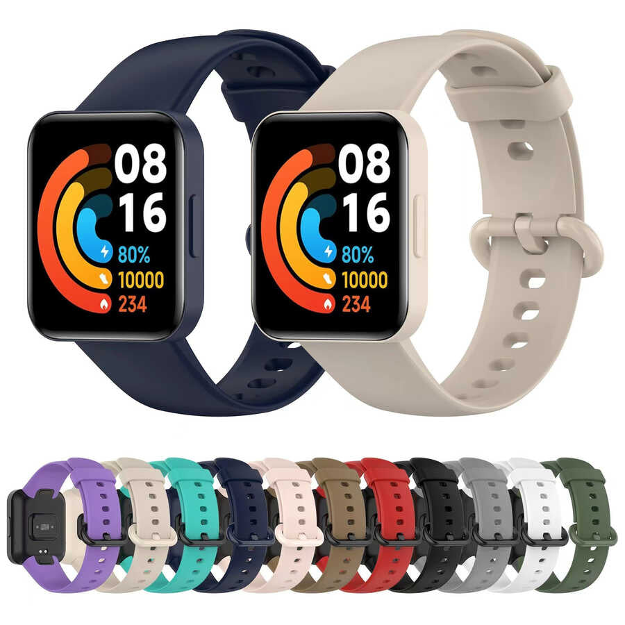 Xiaomi Redmi Watch 2 Lite Zore Klasik Kordon Petrol Yeşil