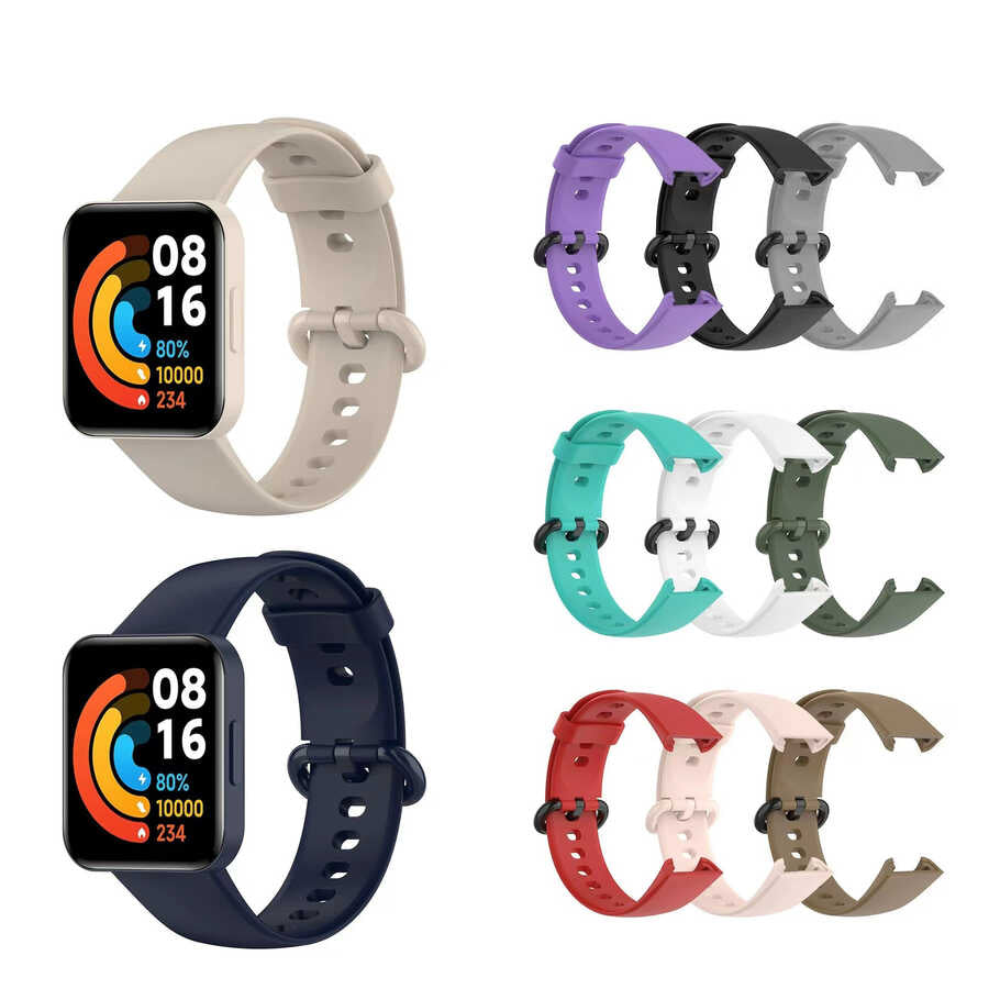 Xiaomi Redmi Watch 2 Lite Zore Klasik Kordon Siyah