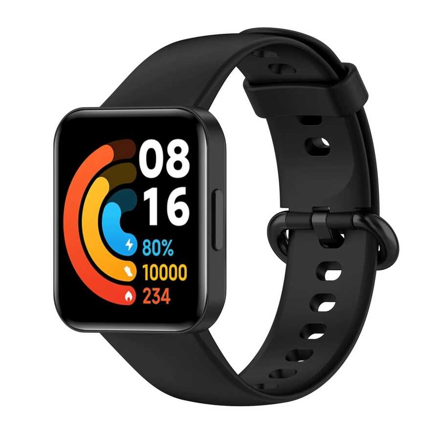 Xiaomi Redmi Watch 2 Lite Zore Klasik Kordon Siyah