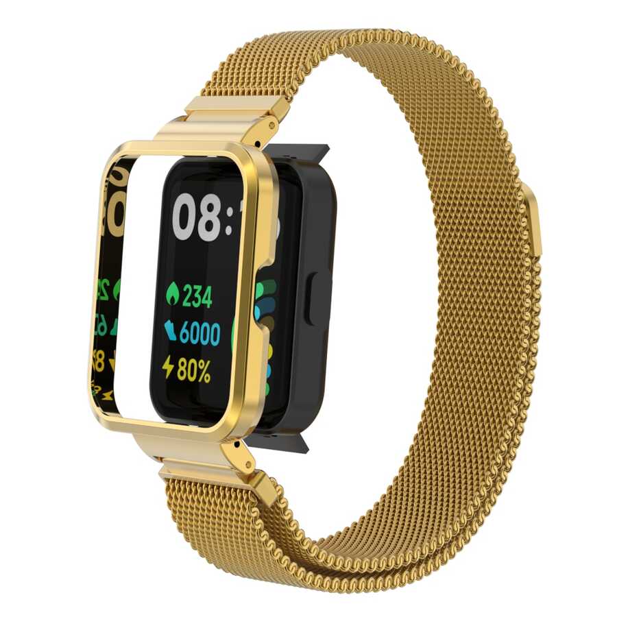 Xiaomi Redmi Watch 2 Lite Zore KRD-58 Metal Kordon Lila