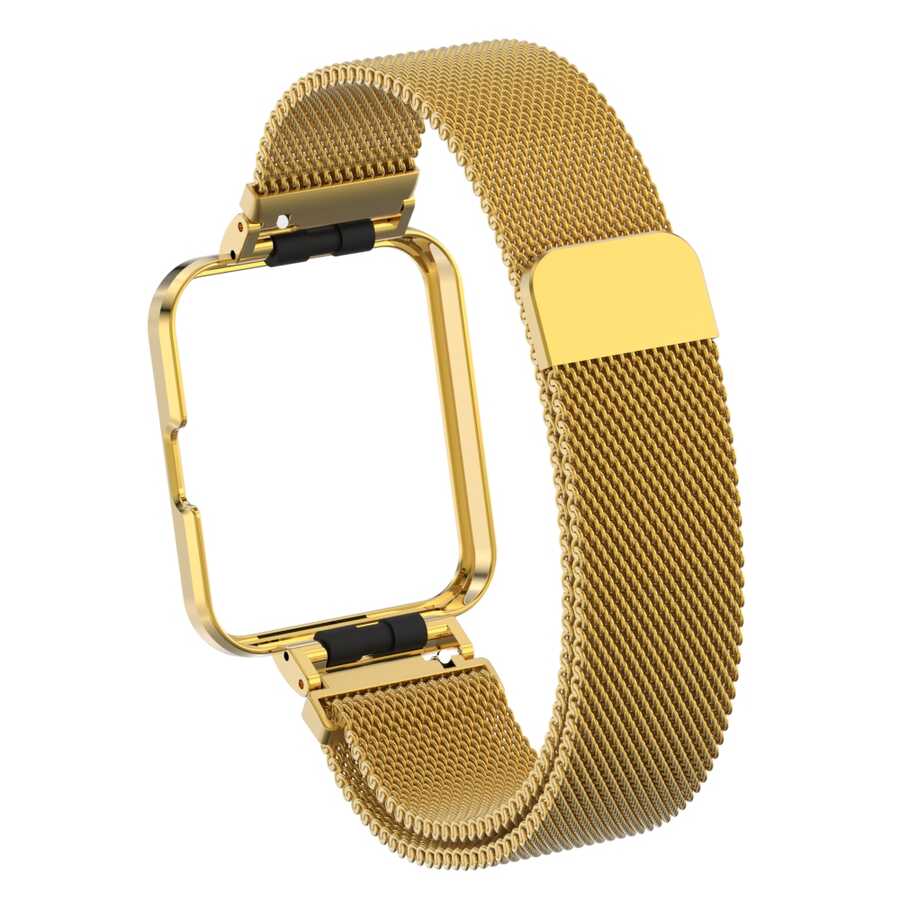 Xiaomi Redmi Watch 2 Lite Zore KRD-58 Metal Kordon Rose Gold