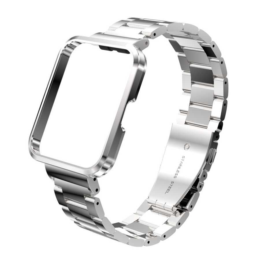 Xiaomi Redmi Watch 2 Lite Zore KRD-60 Metal Kordon Lacivert