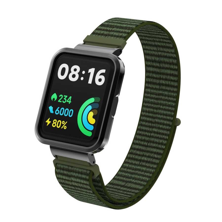 Xiaomi Redmi Watch 2 Lite Zore KRD-61 Hasır Kordon NO6