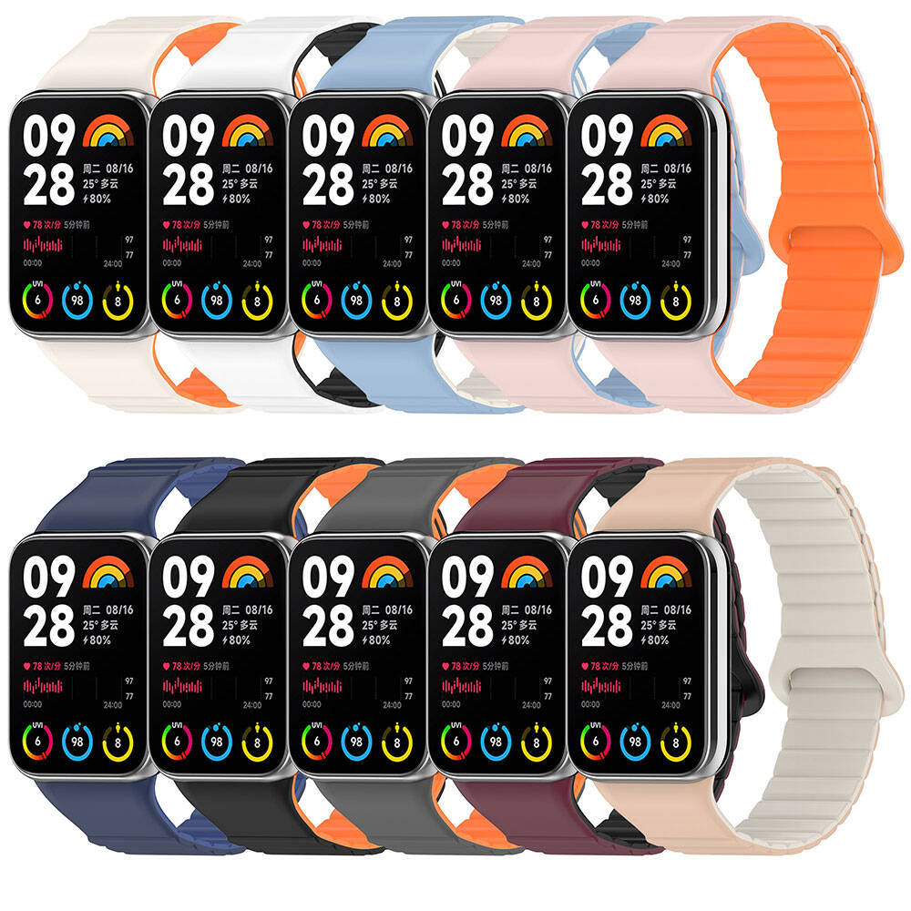 Xiaomi Redmi Watch 4 Silikon Kordon Zore KRD-105 Strap Kayış Lacivert