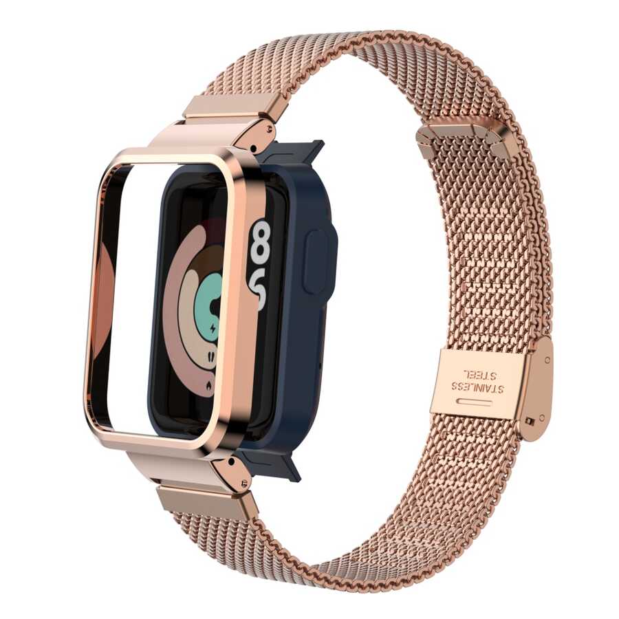 Xiaomi Redmi Watch (Mi Watch Lite) Zore KRD-59 Metal Kordon Colorful