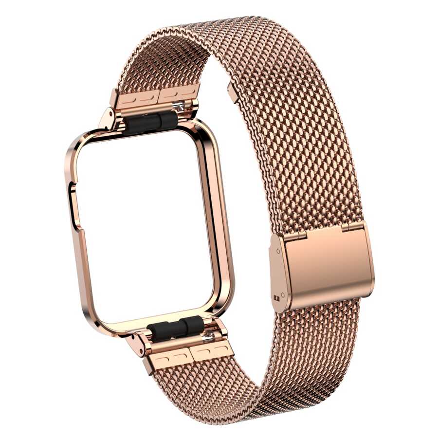 Xiaomi Redmi Watch (Mi Watch Lite) Zore KRD-59 Metal Kordon Colorful