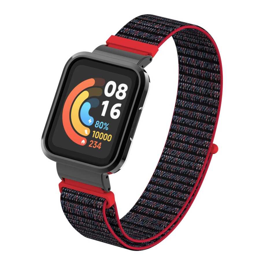 Xiaomi Redmi Watch (Mi Watch Lite) Zore KRD-61 Hasır Kordon NO18