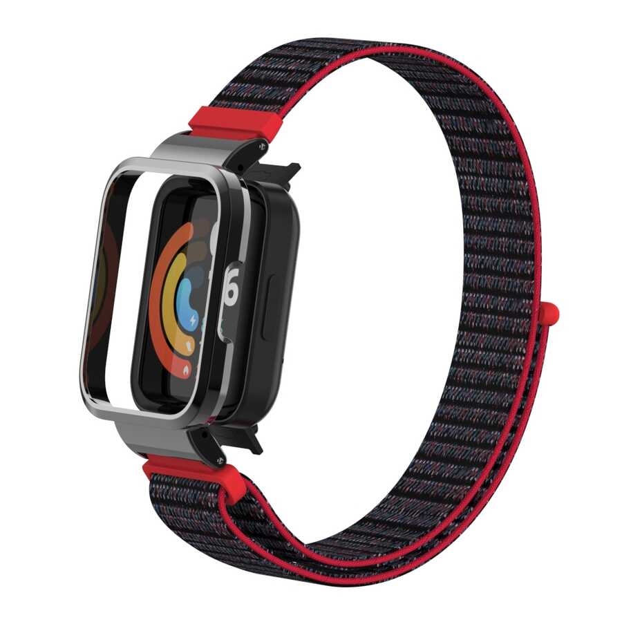 Xiaomi Redmi Watch (Mi Watch Lite) Zore KRD-61 Hasır Kordon NO3