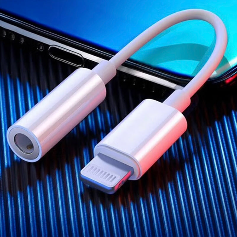 Zore AC-04 Lightning to 3.5mm Aux Çevirici Ses Adaptörü Beyaz