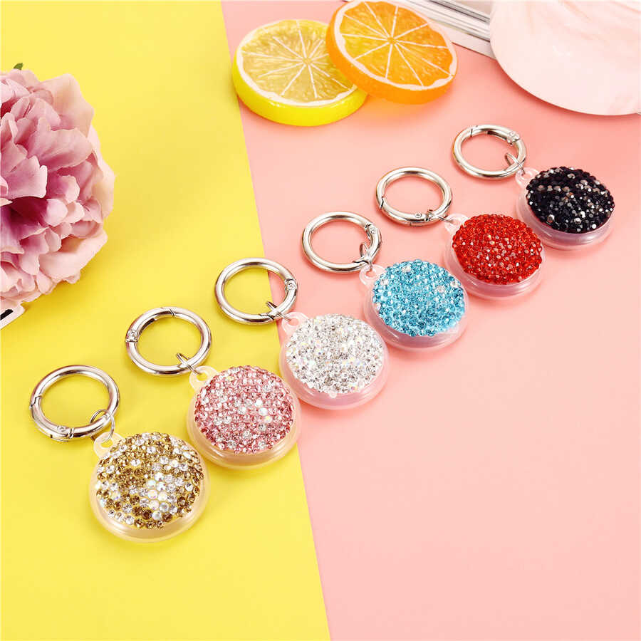 Zore Airtag 03 Silikon Anahtarlık Siyah