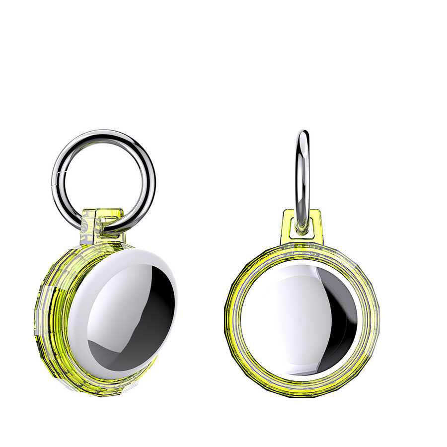 Zore Airtag 04 Silikon Anahtarlık Kırmızı